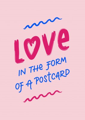 Love in the form of a postcard
