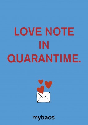 Love note in quarantime