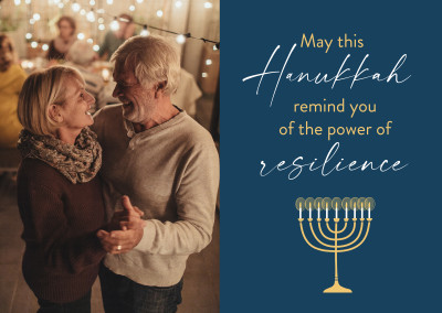 May this Hanukkah remind you of the power of resilience