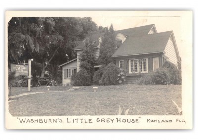 Maitland Florida Washburn_s Little Grey House