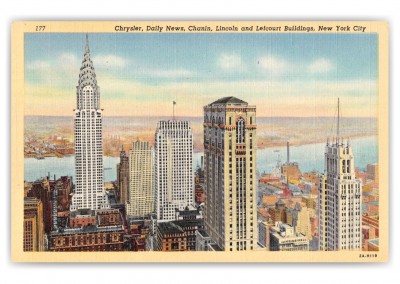 Manhattan New York City Chrysler Daily News Chanin Buildings