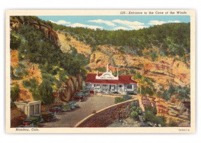 Manitou, Colorado, entrance to Cave of the Winds