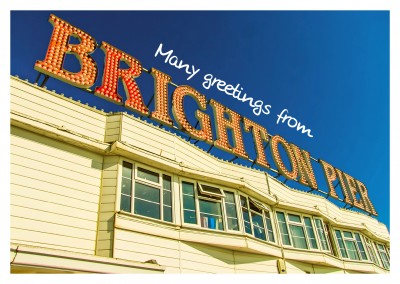 Photo of Brighton Pier Sign