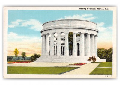 Marion, ohio, Harding memorial