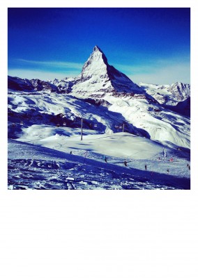 Photo  Matterhorn retro