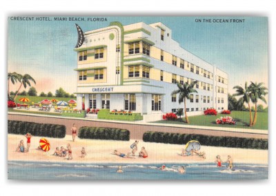 Miami Beach Florida Crescent Hotel