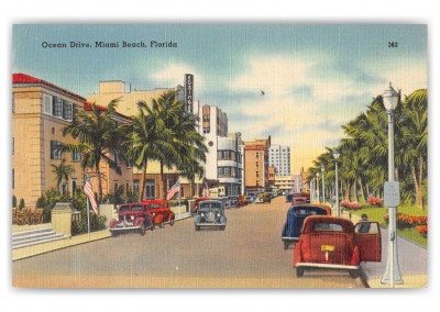 Miami Beach Florida Ocean Drive
