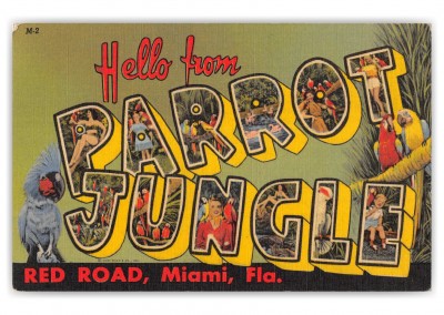 Miami, Florida, Hello from Parrot Jungle
