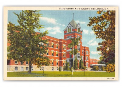 Middletown, New York, State Hospital Main Building