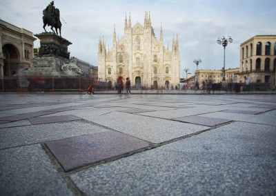 James Graf foto de la catedral de Milán