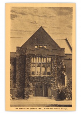 Milwaukee, Wisconsin, Entrance to Johnston Hall, Milwaukee-Downer College