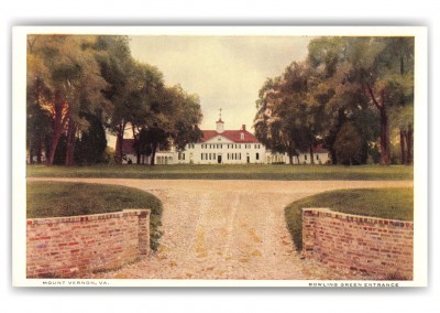 Mount Vernon, Virginia, Bowling Green Entrance