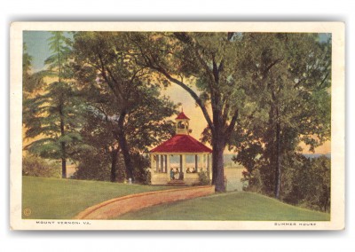 Mount Vernon, Virginia, Summer House