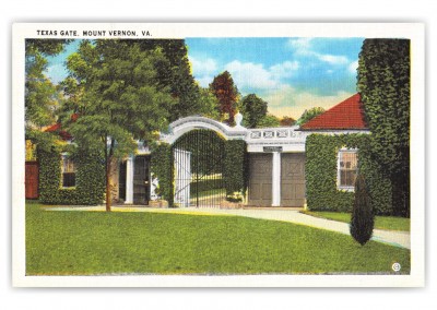 Mount Vernon, Virginia, Texas Gate