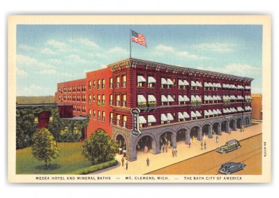 Mt Clemens Michigan Medea Hotel and Mineral Baths