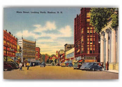 Nashua, New Hampshire, Main Street looking north