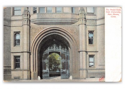 New Haven, COnnecticut, The Phelps gate, Yale University