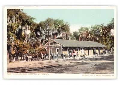 New Smyrna Florida East Coast Railway Station