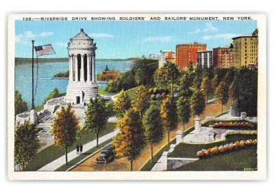 New York City, New York, Soldiers' and Sailors Monument on Riverside Drive