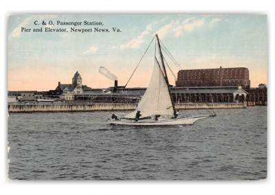 Newport News Virginia Passenger Station Pier and Elevator