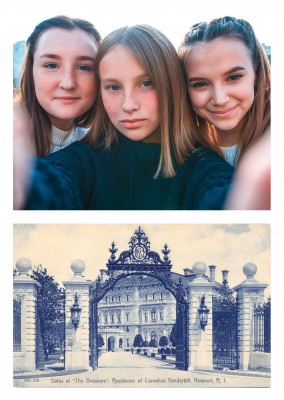 Newport, Rhode Island, Gates at the Breakers, Cornelius Vanderbilt Residence