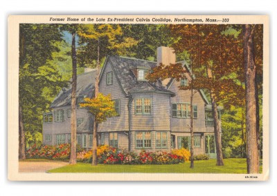 Northampton, Massachusetts, Former Home of Calvin Coolidge