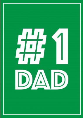 El Número Uno Papá - Verde