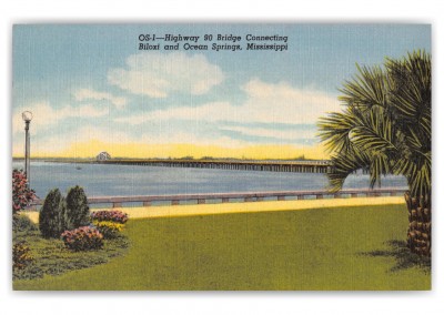 Ocean Springs, Mississippi, Highway 90 Bridge