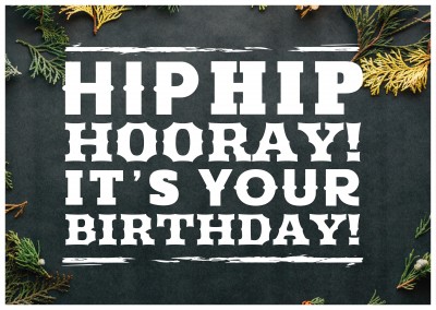 Quote Hip Hip Hoera Verjaardag