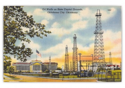 Oklahoma City, Oklahoma, Oil Wells