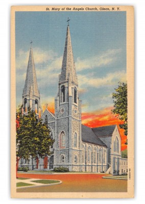 Olean, New York, St. Mary of the Angels Church