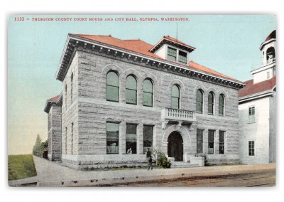 Olympia, Washington, Thurston County Court House and City Hall