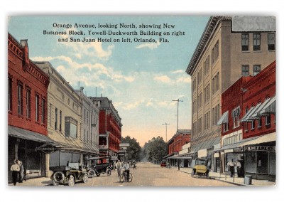 Orlando, Florida, Orange Avenue looking North