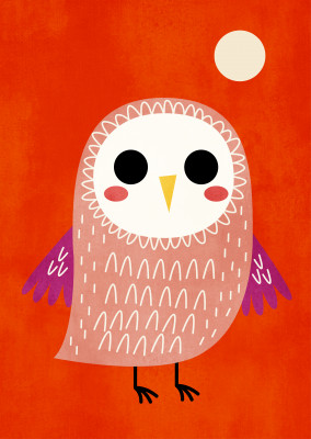 Kubistika Little owl