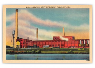Panama City Florida Southern Kraft Paper Plant