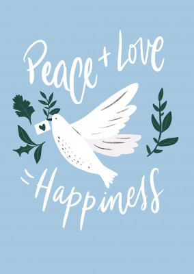 Peace + Love = Happiness
