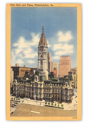Philadelphia, Pennsylvania, City Hall and Plaza
