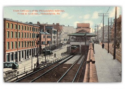 Philadelphia Pennsylvania Front and Arch Streets Subway