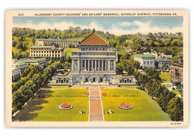 Pittsburgh, Pennsylvania, Alleghent County Coldiers' and Sailors' Memorial