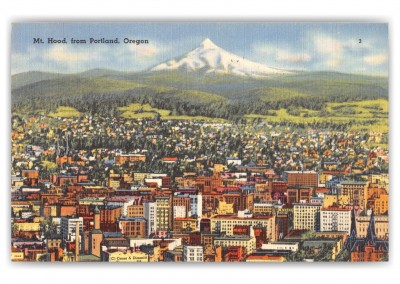 Portland, Oregon, Mt. Hood