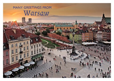foto von Warschaus altstadt