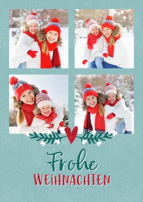 CARTELINA Grußkarten Frohe Weihnachten