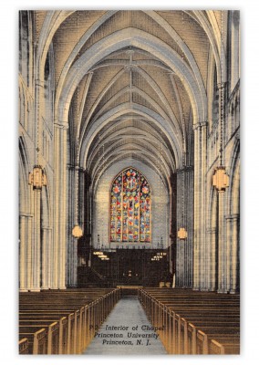 Princeton, New Jersey, Interior of Chapel, Princeton University