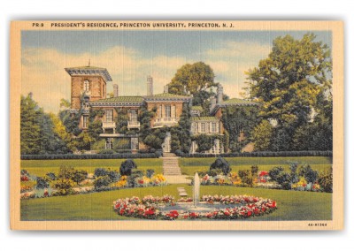 Princeton, New Jersey, President's Residence, princeton University