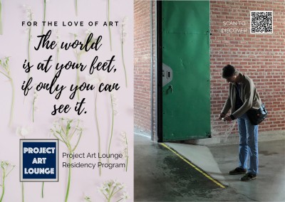 Postkarte Project Art Lounge - For the love of Art
