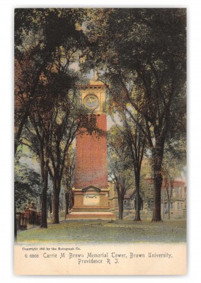 Providence, Rhode Island, Carrie M Brown Memorial Tower, Brown University