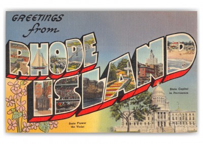 Providence, Rhode Island Greetings from