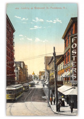 Providence, RHode Island, Looking up on Weybosset Street