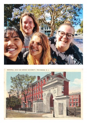 Providence, Rhode Island, memorial Arch and Brown University