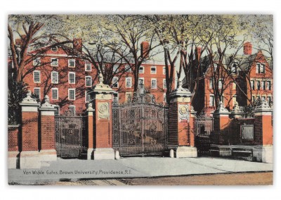 Providence, Rhode Island, Van Wickle Gates, Brown University